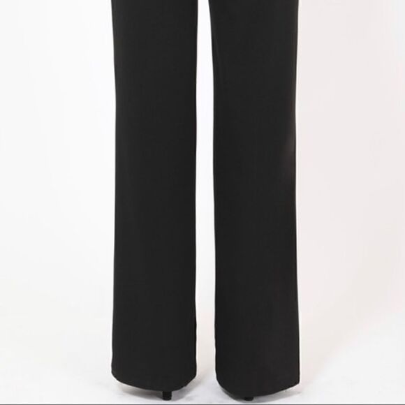 Black Dress Pants with Belt - Picture 13 of 14